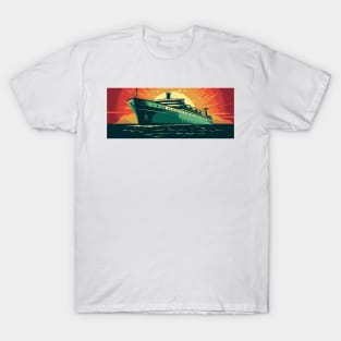 Cruise Ship Explorer: Discover the World's Treasures from the Comfort of Your Ship T-Shirt